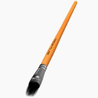 Paint Brush Filbert 3D Model