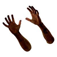 Zombie Hands Pose 3 3D Model