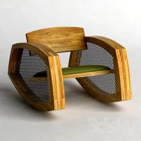 Rocking chair designer Brendan Gallagher