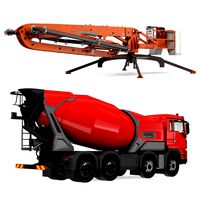 Mixer Truck and Concrete Boom Pump Machine Collection