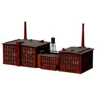 Factory with Smokestacks