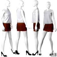 Shop window Woman Mannequin 087