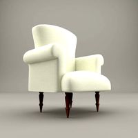 Armchair ecru