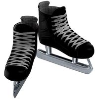 Eighties Ice Hockey Goalie Skates
