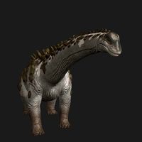 Animated Titanosaur Dinosaur