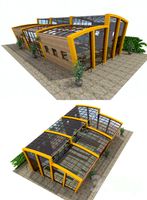 Extendable covering for pools