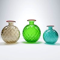 Venini Murano Glasses Vases Balloton