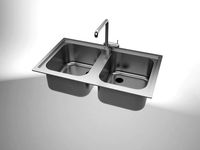 Sink Smeg (Steel) (Model LPD862)