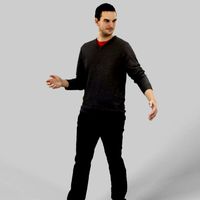 Casual Man Walking Jeans Jack