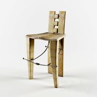 Ethnic bar stool