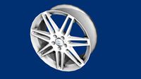 double spoke alloy wheel
