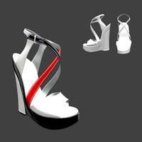 High Heels White