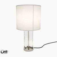 Blown Glass Table Lamp by West Ekn
