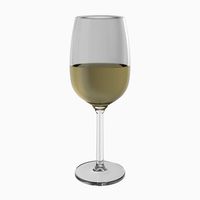 White wine glass