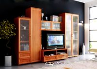 the wall of the bedroom