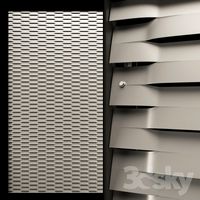 Expanded metal mesh - 133x56 mm