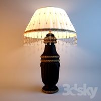 Lamp in ethnic style