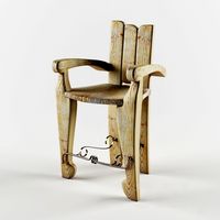 Ethnic bar stool