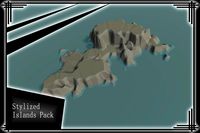 Stylized Lowpoly Islands Pack