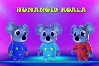3D Humanoid Koala