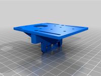 E3D V6 Direct drive hotend support - LK4 Pro / U30 Pro  by cristef