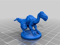 Zombie Raptor by Maintain_Sharpness