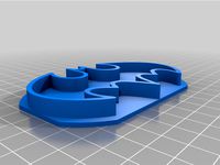Batman Cookie Cutter by 3D-FRANK