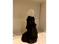 Moai Head - Bright Idea Lamp.  (very simple) by micahjj