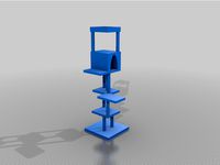 Cat Tree/scratch post by BoblyChopper