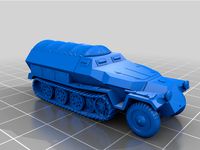 SdKfz 251/8 C ambulance (15mm) by MojoBob