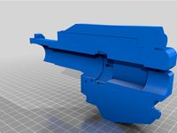 Nerf Mega BigShock Halo Magnum Pistol by ArchetypeMonsters