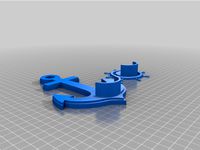 Nautical Shower Rod holder by Squid3958