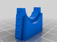 15mm Pipe Bracket by minismodelsmayhem