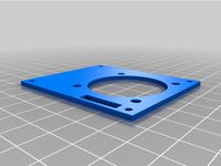 Simple Raspberry Pi Mount for Noctua NF-A4x10 Fan by chuckcage