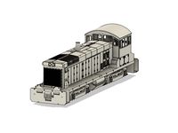 OpenRailway EMD SW1001 1:32 Scale Gauge 1  by BasketCase11