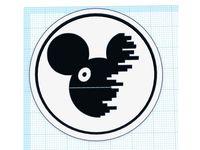 Deathstar Mickey Modular Logo Insert by rkxone