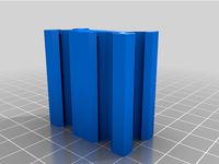 Ender 3 Frame hole plug no slot by Schmiddo0102