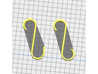 S-Haken für IKEA Kungsfors by DorianGrey