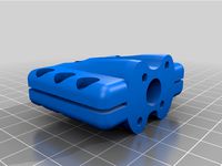 Ritewing Zcon motor mount for Ritewing D3542 motor by npmullins