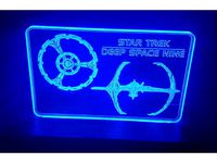 DS9 Edge Lit Acrylic Lamp by dehammer