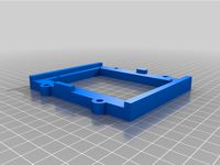 Support 1 jetson nano pour profilé aluminium by L42Project