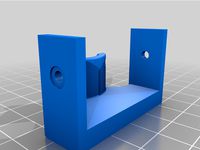 Longer LK5 Bed Cable Holder by Randomnessguy3D
