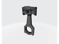 Piston and Connecting Rod by Dehapro