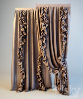 Curtains with Ruffles