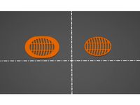 LEX Vents for Freewing F/A-18C Hornet 90mm EDF Jet by T_CAT