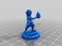 Goblin Girl Hammer by thebata