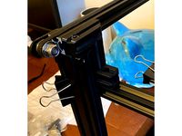 Ender 5 pro Crossbar Relocator by Phantom1139