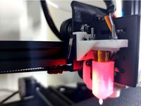 Simpler BLTouch Mount for Anycubic Mega Zero -2mm by AntreasMrB1G