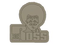 Bob Ross Logo by boldraccoon