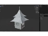 Pagoda Birdhouse by SpaceAndNation
